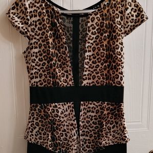 Rockabilly Leopard dress